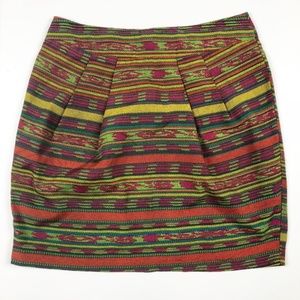 Francesca's Collections Sz M Tribal Skirt MSRP $38